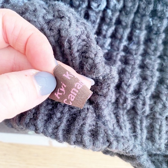 fur Pom Pom knit toques From Kyi Kyi and Skas Fifth Avenue - Picture 4 of 6